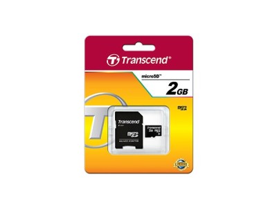 Transcend - Flash-Speicherkarte (SD-Adapter inbegriffen) -