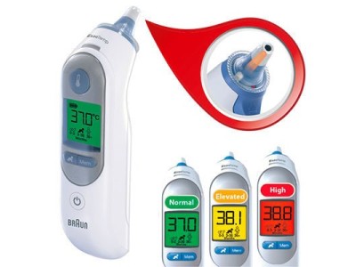 Braun ThermoScan 7 Infrarot Ohrthermometer IRT6520
