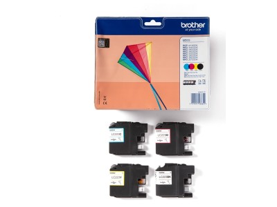 Brother LC223 - 4er-Pack - Schwarz