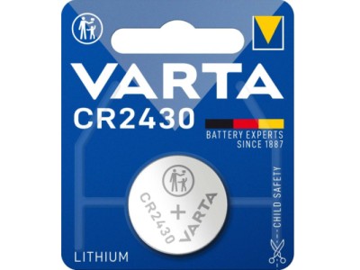 Varta Batterie Knopfzelle CR2430 3V 290mAh