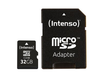 Intenso SD MicroSD Card 32GB Class10