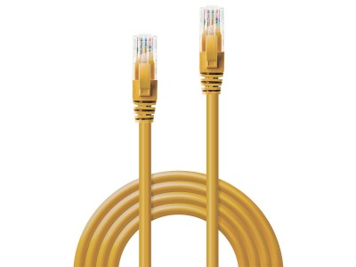 LINDY Patchkabel Cat6 U/UTP gelb 1