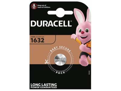Duracell Batterie Knopfzelle CR1632 3.0V