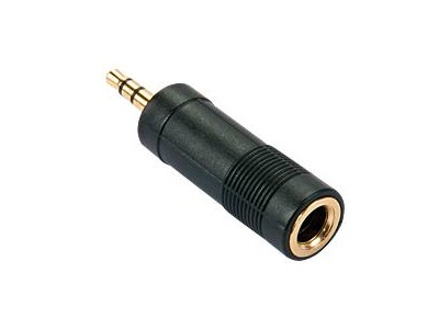 LINDY Audioadapter 3.5mm/6.3mm m/f