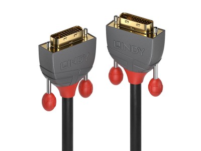 LINDY DVI-D Dual Link Kabel Anthra
