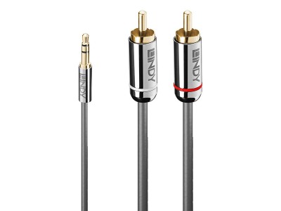 LINDY Audiokabel an Phono 3.5mm