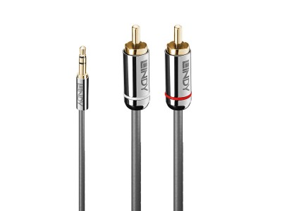 LINDY Audiokabel an Phono 3.5mm