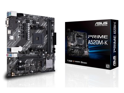 ASUS PRIME A520M-K                       (AMD,AM4,DDR4