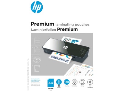 HP Laminierfolien Premium A4 80 Micron