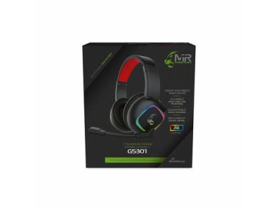 MediaRange Gaming-Headset 7.1 Surround-Sound LED