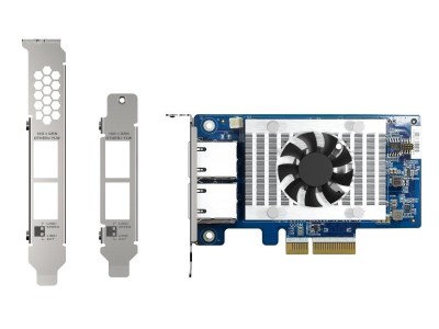 QNAP QXG-10G2T-X710 Netzwerkadapter-PCIe 10 GBE RJ45