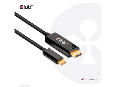 Club3D HDMI-Kabel A -> USB-C aktiv