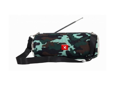 Gembird Tragbare Bluetooth-Lautsprecher mit Antenne camo