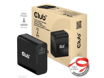 Club3D Ladegerät 1xUSB Typ C PD