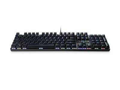 MediaRange Gaming-Tastatur 104-Tasten 14 Farbmodi QWERTY(UK)