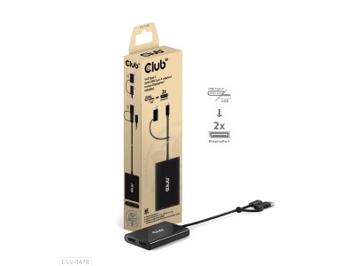 Club3D Adapter USB-C (USB A Adapter)