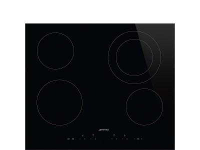 SMEG Elektro-Kochfeld SE364ETD bk