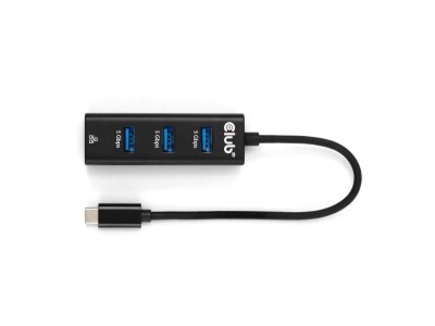 Club3D USB-Hub USB Typ-C 3.2