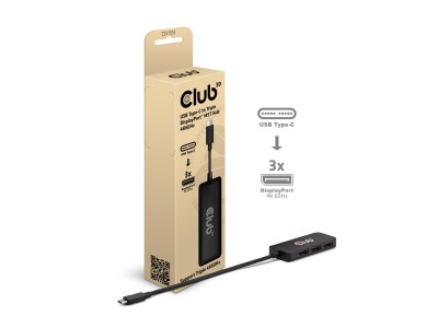 Club3D MST-Hub USB 3.2 Typ