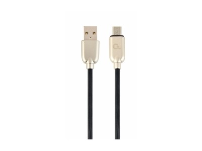 Gembird Hochwertiges Micro-USB-Ladekabel , 2 m, schwarz