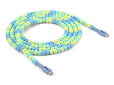 Club3D Lifestyle USB-C Perlen-Kabel PD60W,480Mbps