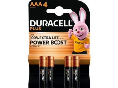 Duracell Batterie Plus -AAA (MN2400/LR03) BOOST