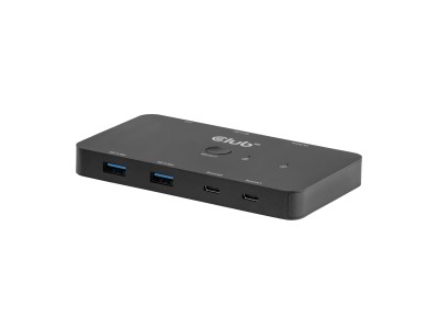 Club3D KVM Switch 4K60Hz 2x USB-C>