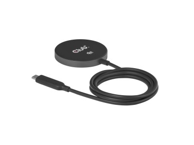 Club3D Ladegerät wireless Qi2 USB-C 25Watt