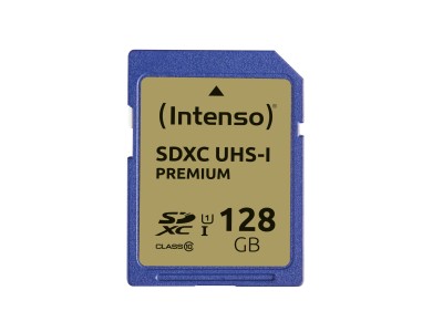 SD Card 128GB Intenso SDXC UHS-I