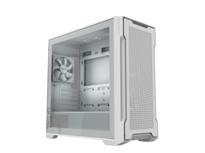 Gigabyte C102 Glass ICE, white, mATX