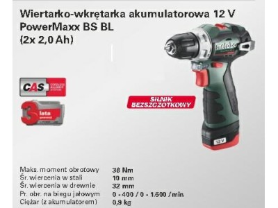 PowerMaxx BS BL (601721500) Akku Bohrschrauber