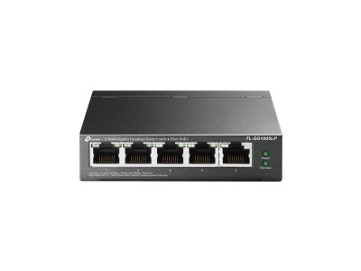 TL-SG1005LP 5-Port-Gigabit-Switch mit 4 PoE+ -Ports