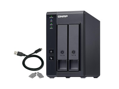 QNAP NAS TR-002 2-Bay JBOD Erweiterungseinheit