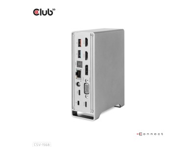 Club3D 4K ChargingDock USB-C ->6xUSB3/DP/2xHDMI/VGA/LAN 120W