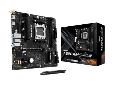 ASRock A620AM-X WiFi AM5 mATX HDMI/DP