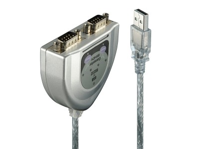LINDY Konverter USB RS232 2 Port