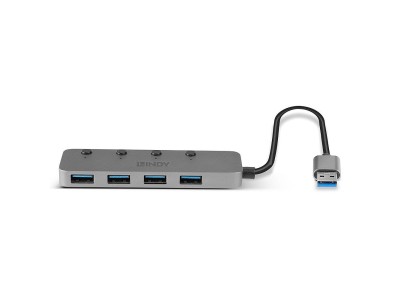 LINDY USB 3.0 Aktiv-Hub 4