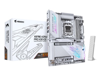 X870E AORUS PRO X3D ICE, Mainboard