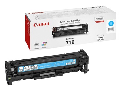 Canon cartridge 718, cyan