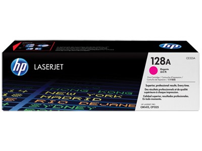 HP 128A cartridge, magenta