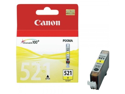 Canon CLI-521Y ink cartridge, yellow