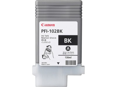 Canon PFI-102B ink cartridge, black