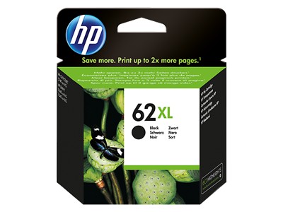 HP 62XL ink cartridge, black