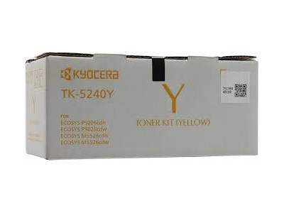 Kyocera TK5240Y cartridge, yellow