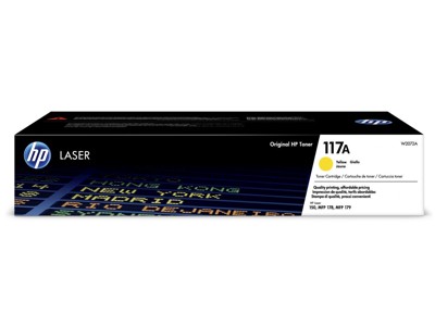 HP 117A cartridge, yellow