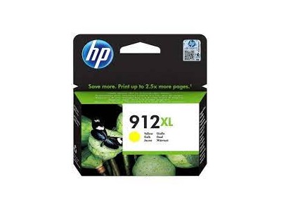 HP ink cartridge No. 912XL, yellow