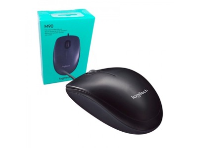 Logitech M90 - Optical mouse -