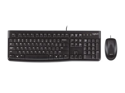Logitech Desktop MK120 - Keyboard and