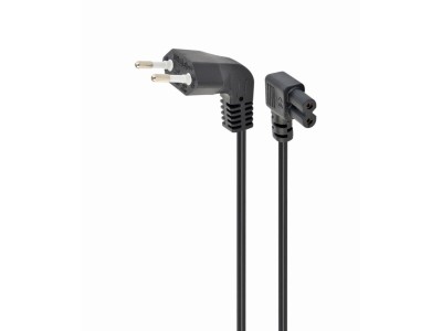 CABLE POWER EU 1M/ANGLED PC-184L GEMBIRD