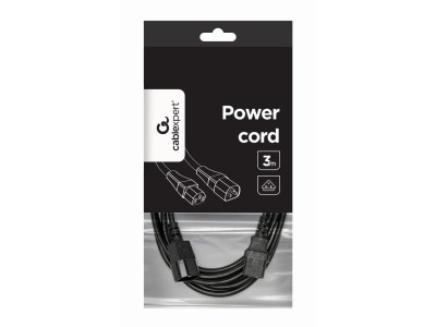 CABLE POWER EXTENSION 3M/PC-189-VDE-3M GEMBIRD